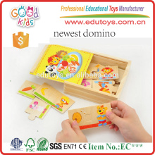 Brand New Kindergarten Kids Toy Matching Animal Wooden Puzzle Game